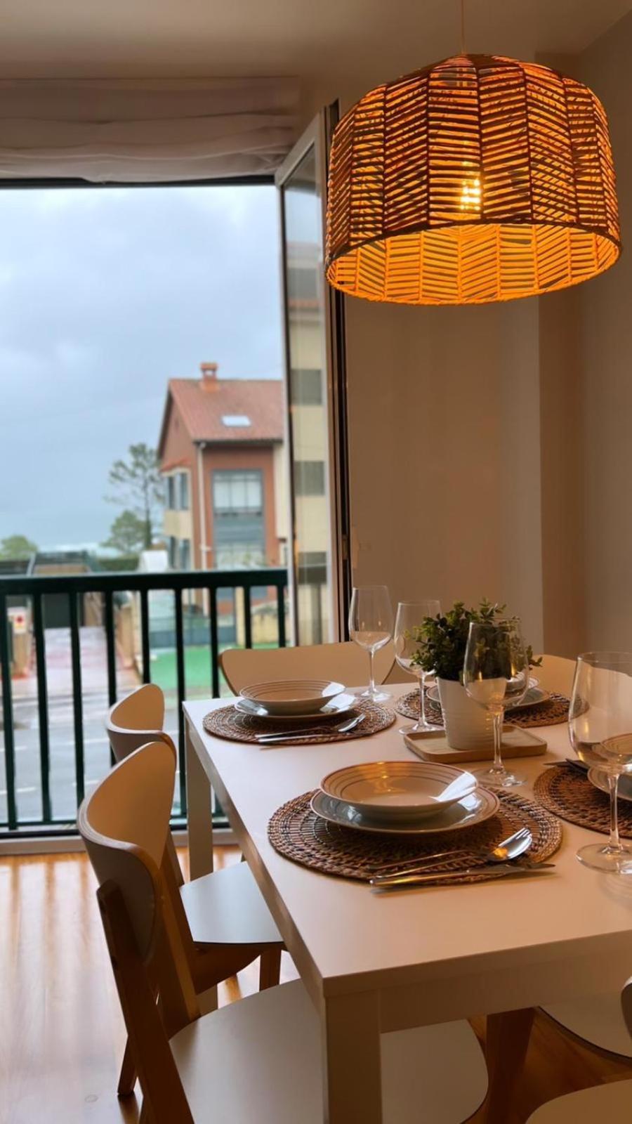 Apartamento Av.Galicia Playa Finisterre Exterior photo