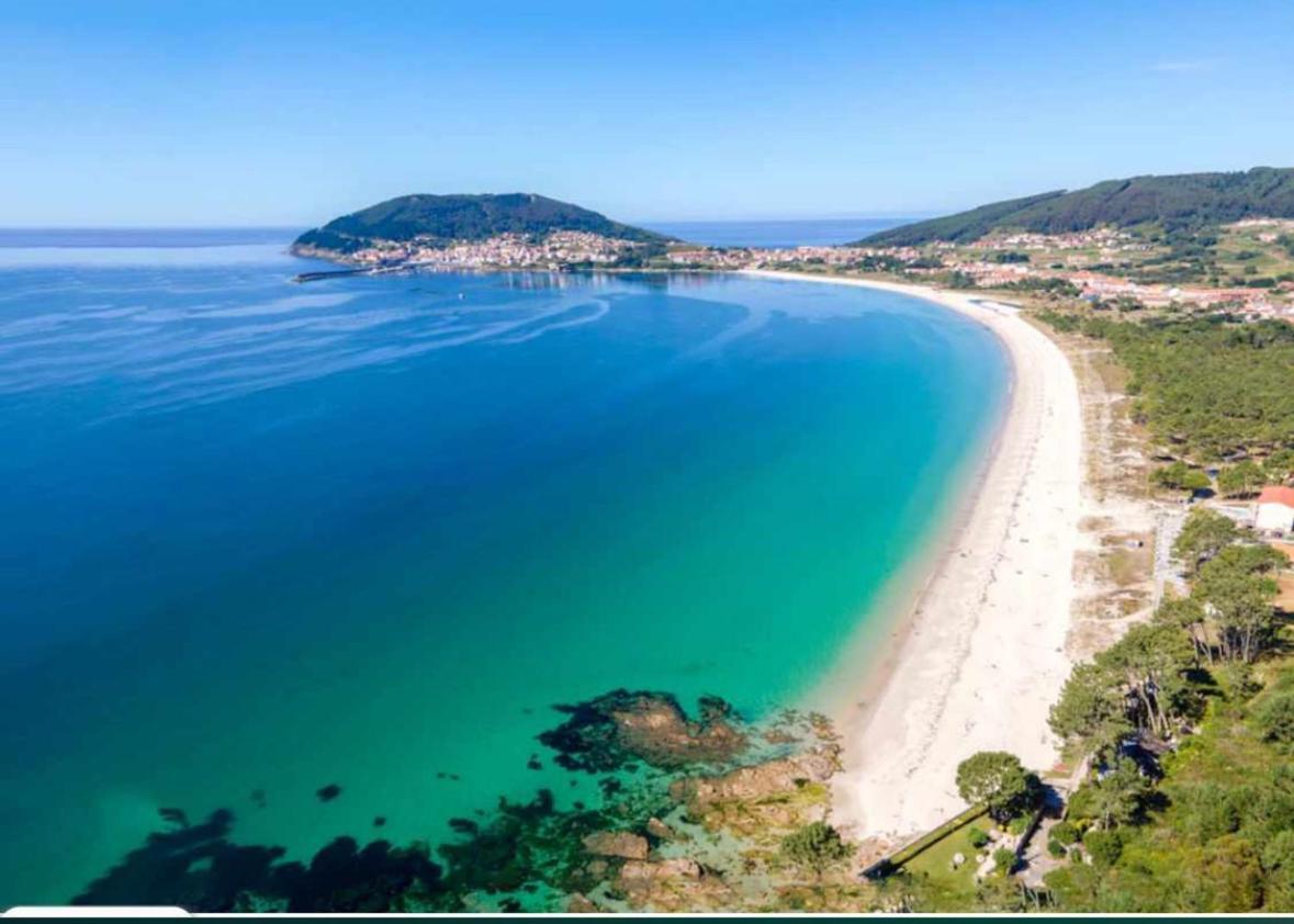 Apartamento Av.Galicia Playa Finisterre Exterior photo